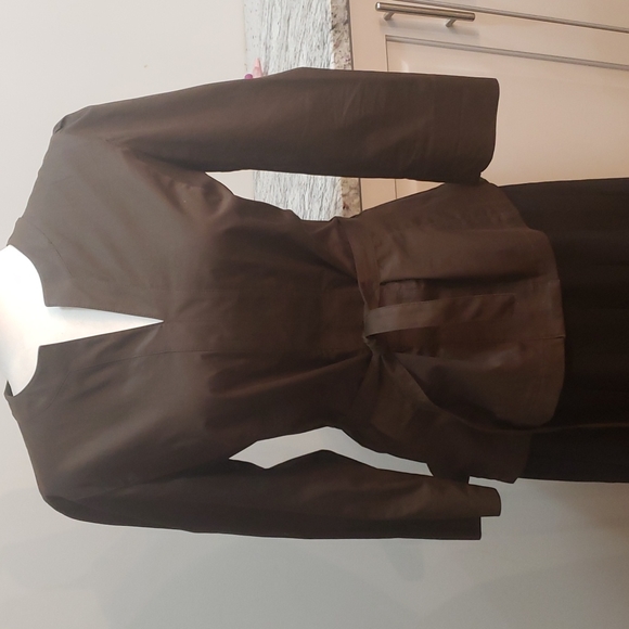 COPY - Talbots Chocolate Belted Tunic - Picture 1 of 4
